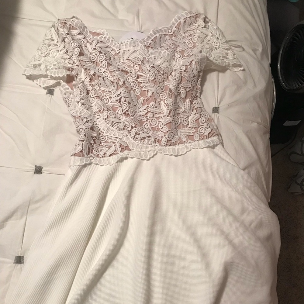 White Lace Dress